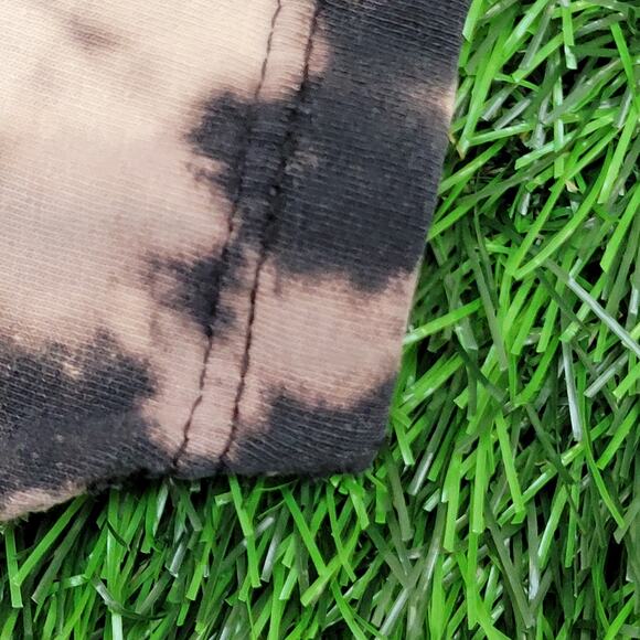 Skull Wings Cropped Shirt Women XL 23x14 Bleached Fort-Dover - Picture 10 of 14